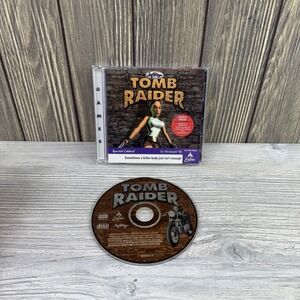 Tomb Raider (PC CD, 1998) Complete in Case Very Good Condition Eidos Tested